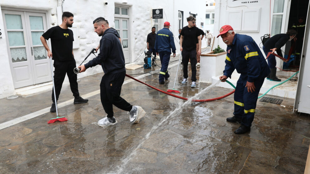 Κακοκαιρία Πάρος