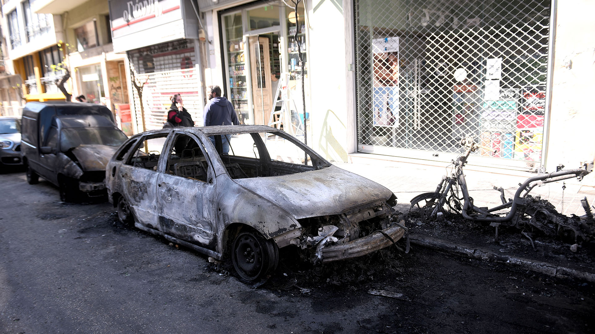 επεισόδια στα Εξάρχεια