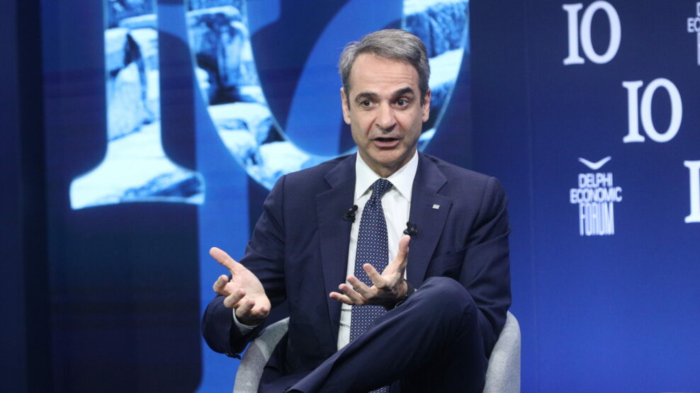 Μητσοτάκης από Δελφούς: Υπάρχει ακόμη παράθυρο ευκαιρίας για μία συμφωνία ΗΠΑ - ΕΕ