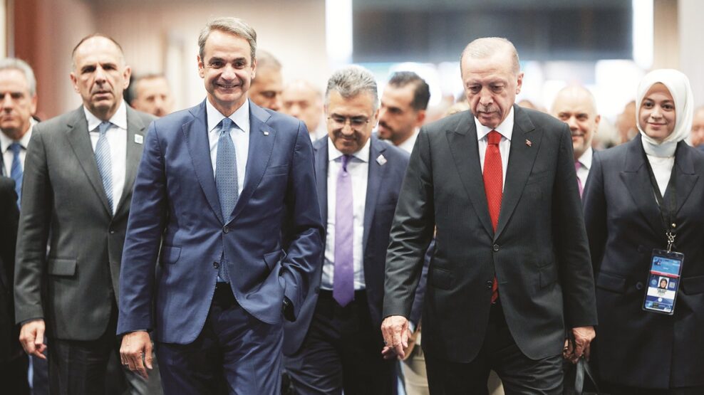 Κυβερνητικές πηγές για συνάντηση Μητσοτάκη-Ερντογάν