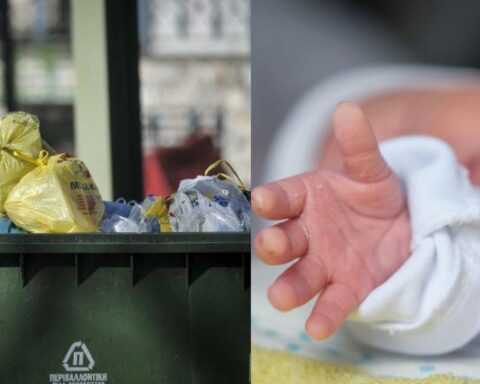 Βρέφος βρέθηκε σε σακούλα δίπλα σε κάδο σκουπιδιών στον Άλιμο