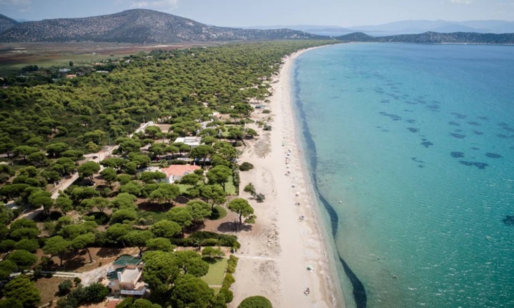παραλία σχινιάς, δωρεάν παραλίες στην Αττική με γαλάζια σημαία,