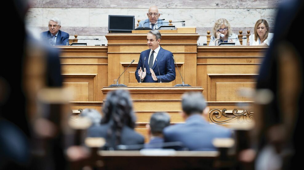 Κυριάκος Μητσοτάκης Τέμπη