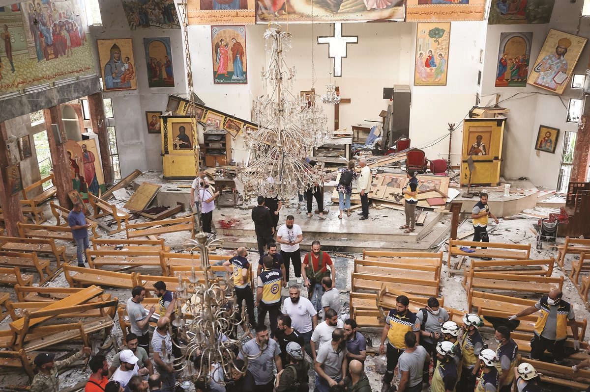 ΒΟΜΒΑ ΟΡΘΟΔΟΞΗ ΕΚΚΛΗΣΙΑ ΔΑΜΑΣΚΟ
