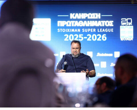 Βαγγέλης Μαρινάκης, κλήρωση super league