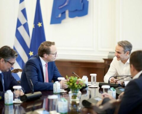Συνάντηση Μητσοτάκη RWE