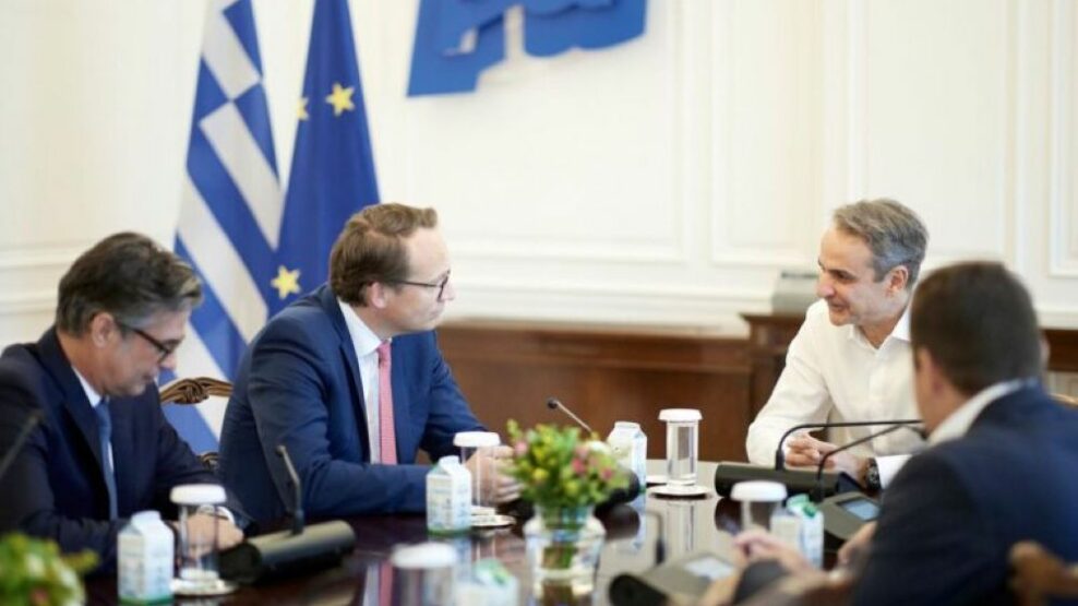 Συνάντηση Μητσοτάκη RWE