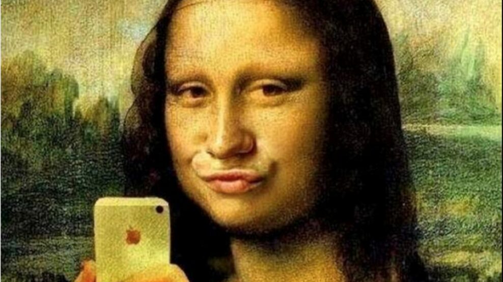 Όταν η Mona Lisa βγάζει selfie