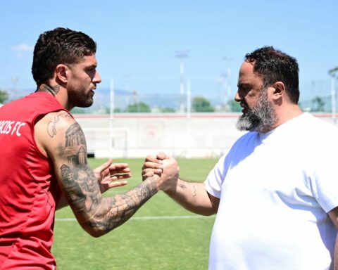 Ολτυμπιακός Μαρινάκης αγιασμός