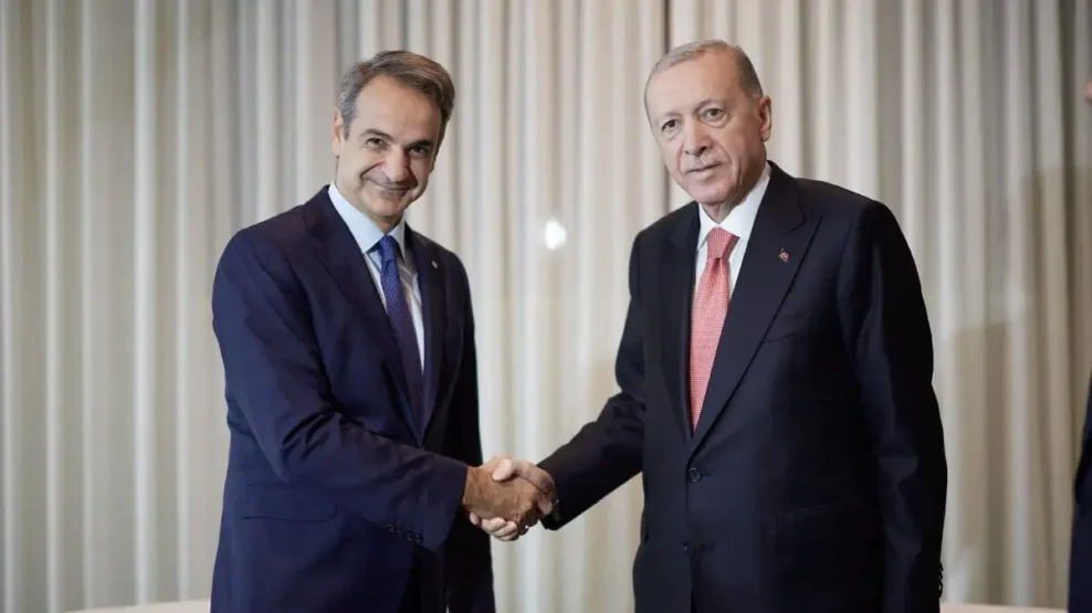 συνάντηση Μητσοτάκη – Ερντογάν