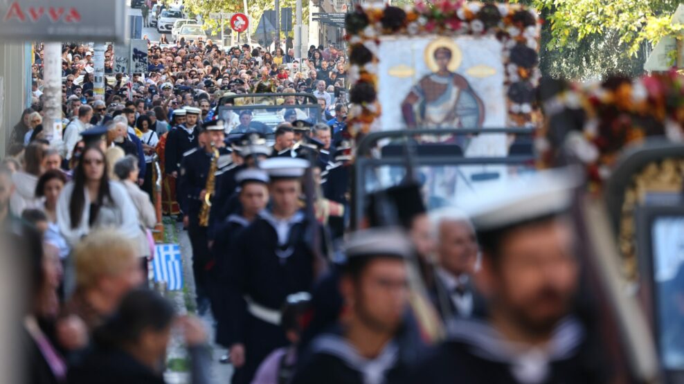 ΛΙΤΑΝΕΙΑ ΑΓΙΟΥ ΔΗΜΗΤΡΙΟΥ ΣΤΑ ΠΛΑΙΣΙΑ ΤΟΥ ΕΟΡΤΑΣΜΟΥ ΤΟΥ ΠΟΛΙΟΥΧΟΥ ΘΕΣΣΑΛΟΝΙΚΗ