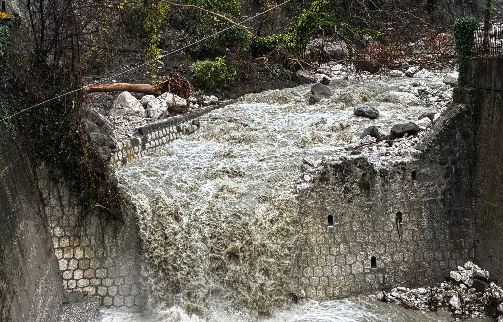 Τζουμέρκα κατολισθήσεις, κακοκαιρία τζουμέρκα