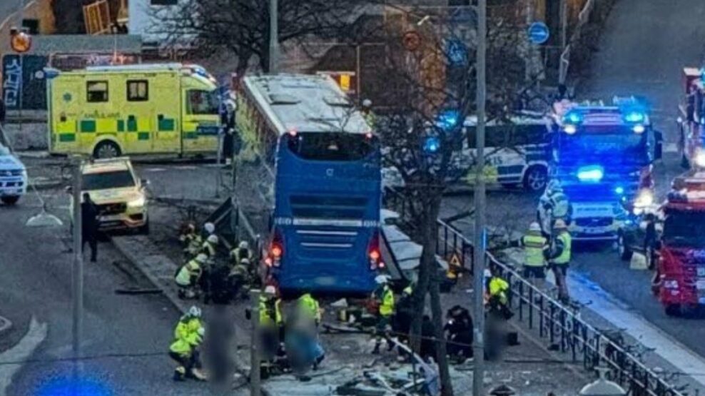 Στοκχόλμη: Λεωφορείο έπεσε σε στάση σκοτώνοντας πεζούς