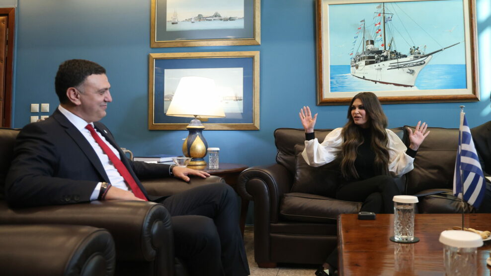 Συνάντηση Γκίλφοϊλ - Κικίλια στο υπουργείο Ναυτιλίας (Εικόνες&Βίντεο)