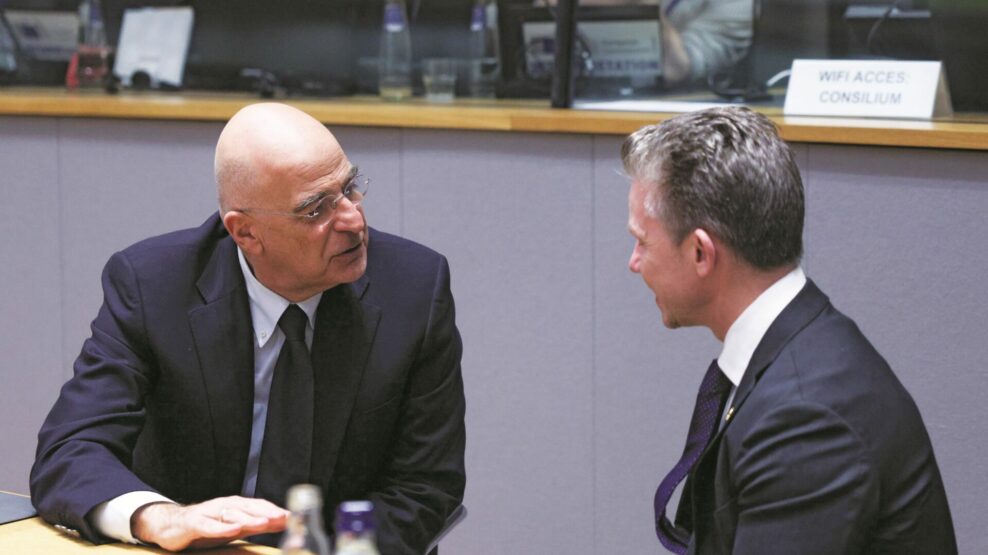 ΝΙΚΟΣ ΔΕΝΔΙΑΣ ΣΥΜΒΟΥΛΙΟ ΕΞΩΤΕΡΙΚΗΣ ΠΟΛΙΤΙΚΗΣ ΕΕ