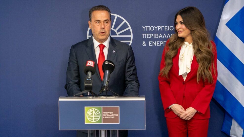 Συνάντηση Κ. Γκίλφοϊλ με τον υπουργό Ενέργειας Στ. Παπασταύρου