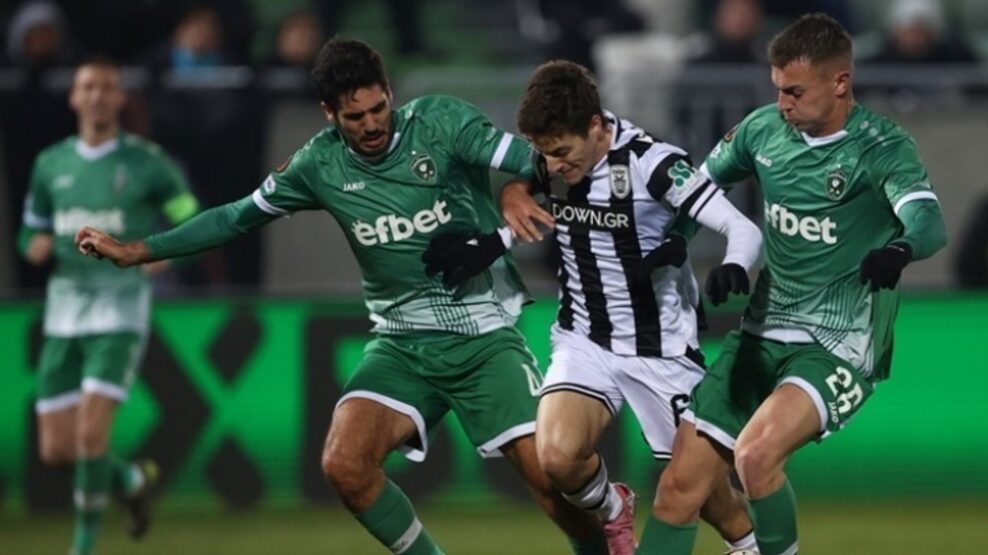 Ο Μύθου έσωσε το βαθμό, 3-3 ο ΠΑΟΚ στη Λουντογκόρετς