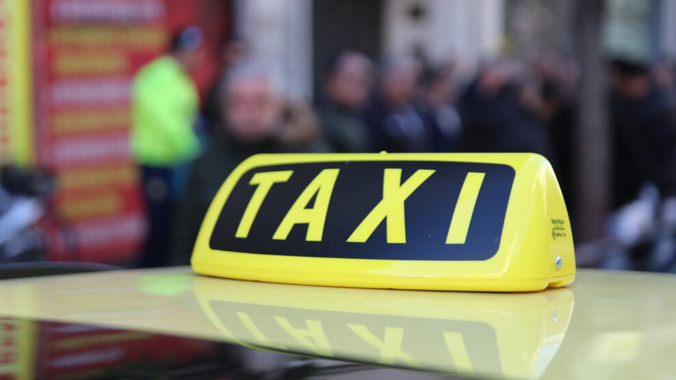 απεργία των ταξί στην Αττική