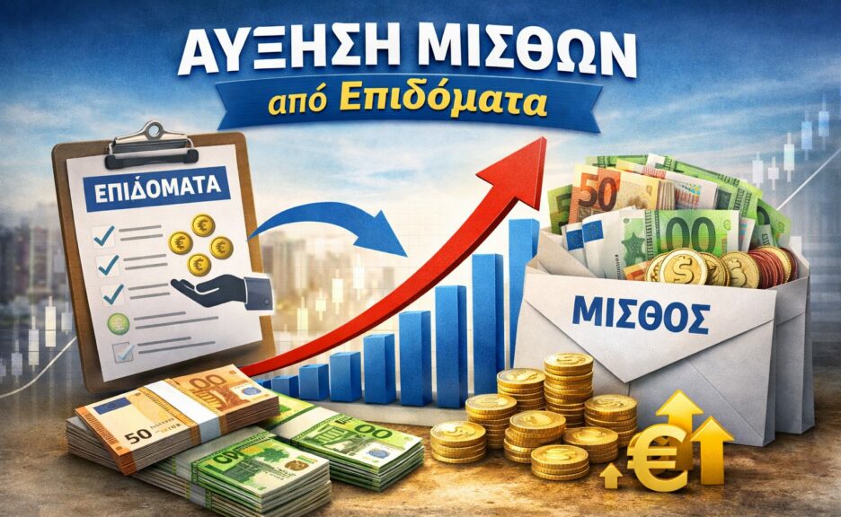 ΑΥΞΗΣΗ ΜΙΣΘΏΝ ΕΠΙΔΟΜΑΤΑ