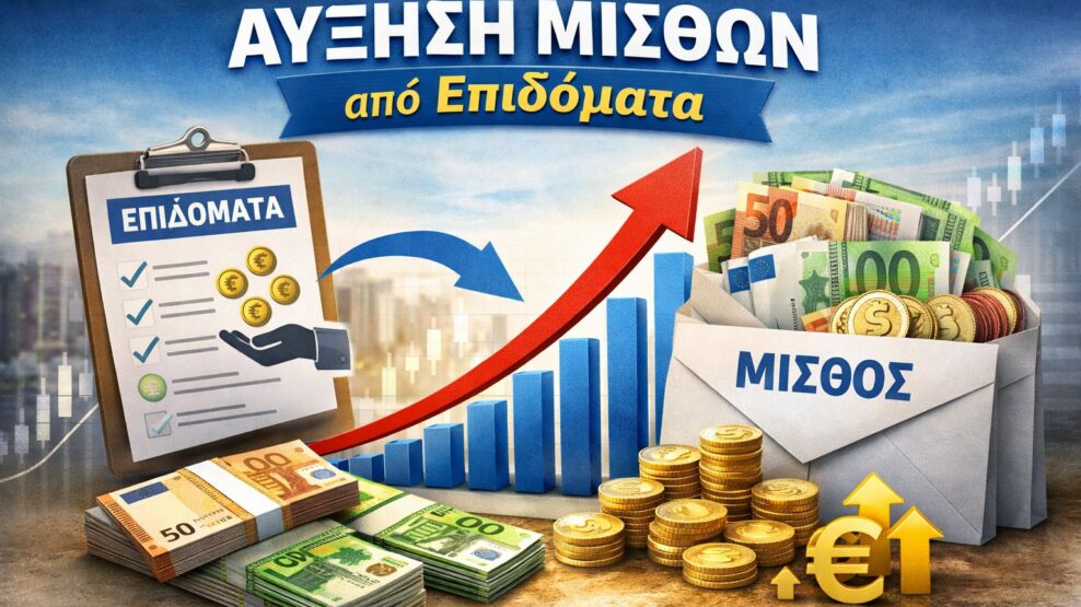 ΑΥΞΗΣΗ ΜΙΣΘΏΝ ΕΠΙΔΟΜΑΤΑ