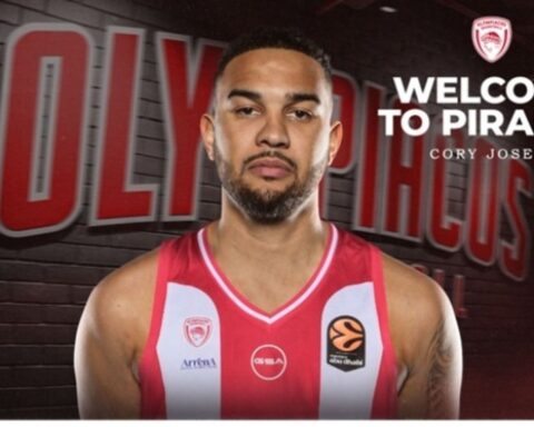 «Μπαμ» με Κόρι Τζόσεφ ο Ολυμπιακός