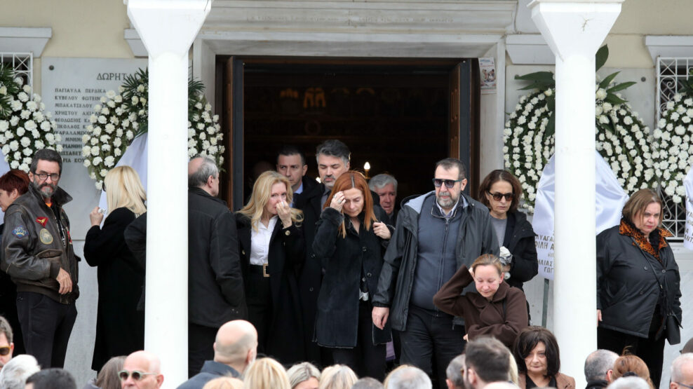 Σε κλίμα συγκίνησης το τελευταίο αντίο στη δημοσιογράφο Αντιγόνη Πανέλλη