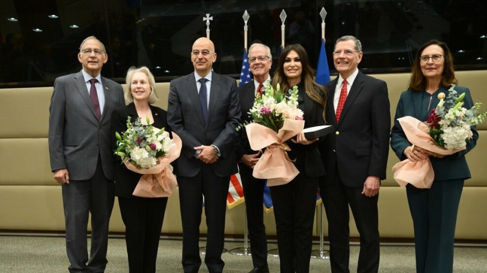 Συνάντηση Δένδια με αντιπροσωπεία του αμερικανικού Κογκρέσου