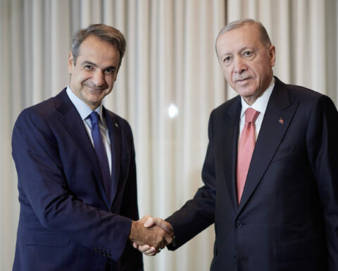 Συνάντηση Μητσοτάκη - Ερντογάν