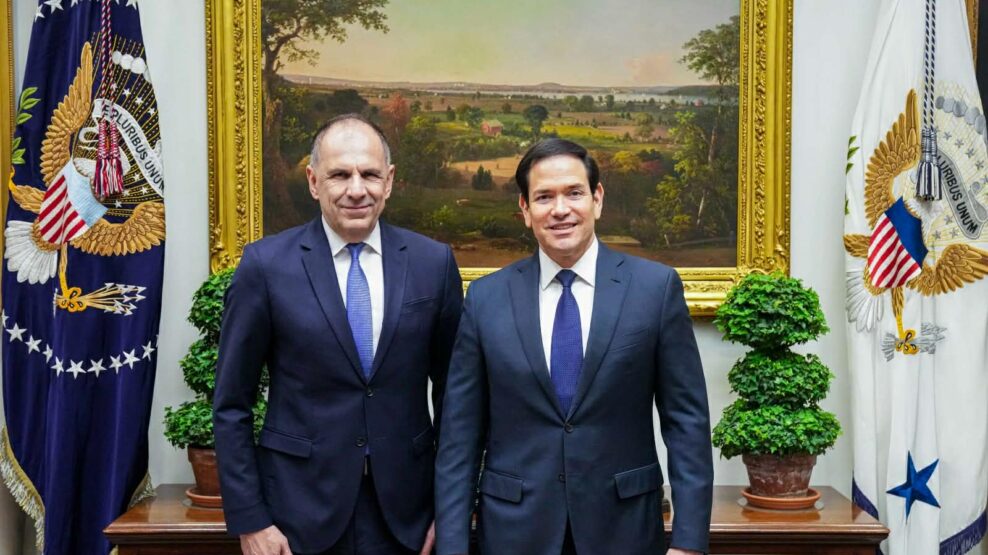 Συνάντηση Γεραπετρίτη – Ρούμπιο: Η Ελλάδα στρατηγικός κόμβος σε Ανατολική Μεσόγειο και Μέση Ανατολή