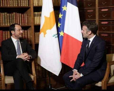 Συνάντηση Μακρόν - Χριστοδουλίδη