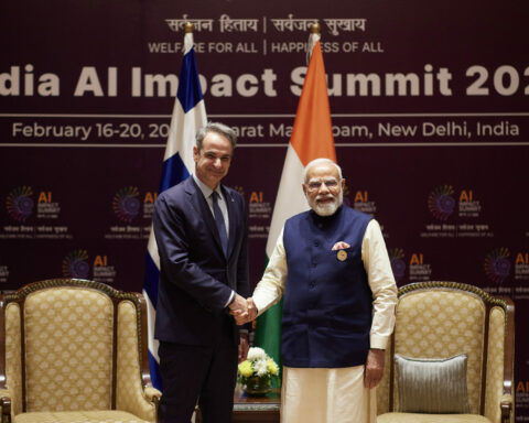 Συνάντηση Μητσοτάκη - Μόντι