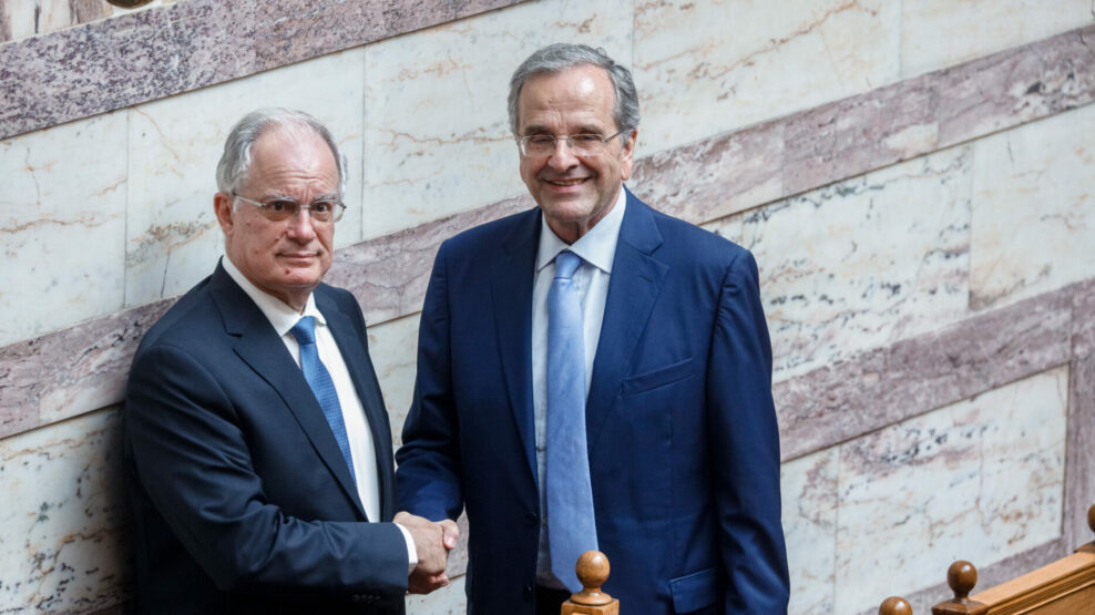 Συνάντηση Τασούλα - Σαμαρά