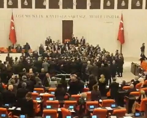 Τουρκία: Άγριο ξύλο στην Βουλή