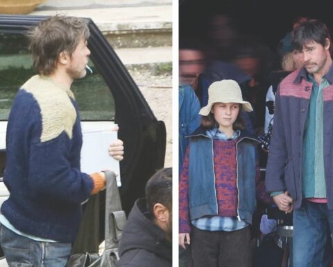 Γυρίσματα υπό βροχή