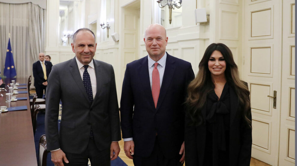 Συνάντηση Γεραπετρίτη με τον μόνιμο αντιπρόσωπο των ΗΠΑ στο NATO