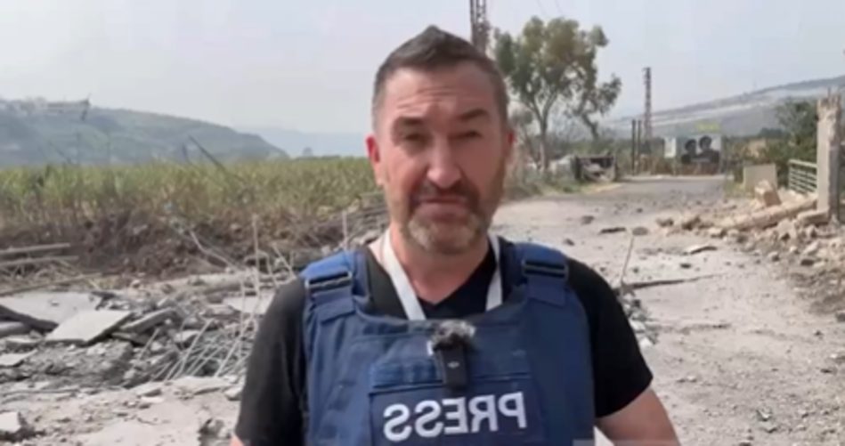 Στιγμές τρόμου για ρεπόρτερ του Russia Today στον Λίβανο