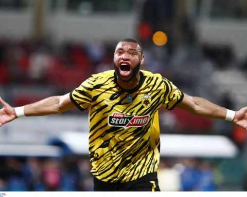 Με Μουκουντί η ΑΕΚ νίκησε 1-0 την ΑΕΛ