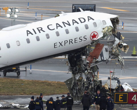 το αεροσκάφος της Air Canada