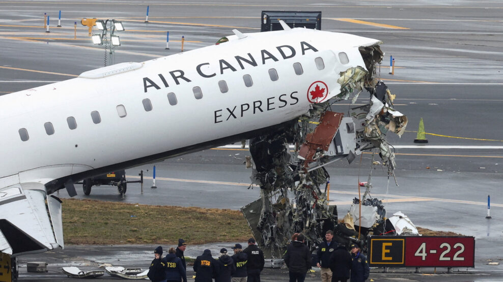 το αεροσκάφος της Air Canada