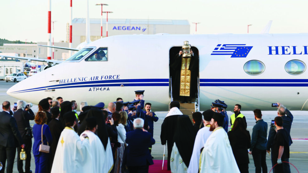 Η τελετή αφής του Αγίου Φωτός