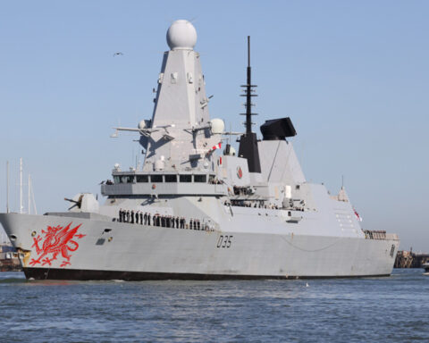 Το βρετανικό αντιτορπιλικό 