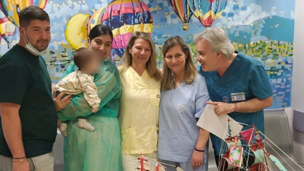 Ζάκυνθος: Βγήκε από τη ΜΕΘ το 5 μηνών βρέφος