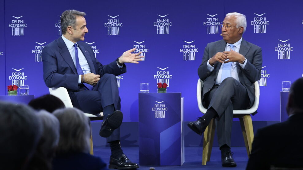 Συζήτηση Μητσοτάκη - Κόστα