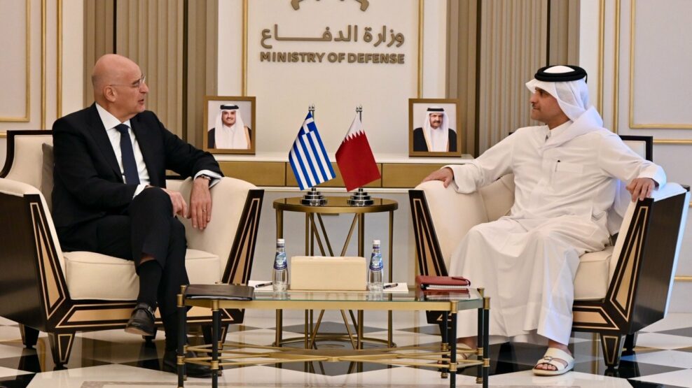 Σειρά επαφών Δένδια στο Κατάρ