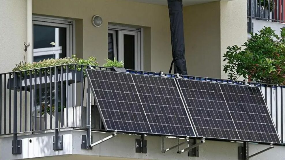 φωτοβολταϊκά μπαλκονιού