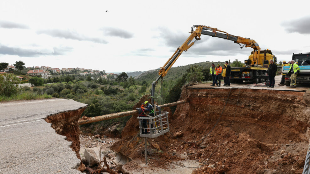 Ισοπεδωτικό πέρασμα της κακοκαιρίας «Erminio»
