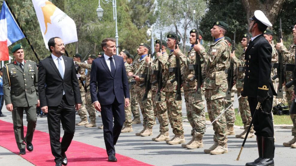 Ιστορική επίσκεψη Μακρόν στην Κύπρο