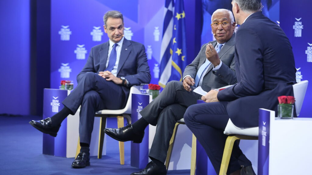 Δείτε live τη συζήτηση Μητσοτάκη - Κόστα