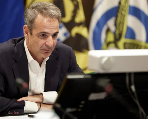 τηλεδιάσκεψη Μητσοτάκης