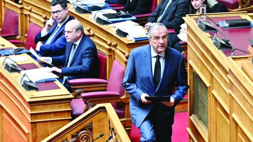 Έχει «δούρειους ίππους» εντός της ΝΔ ο Σαμαράς;